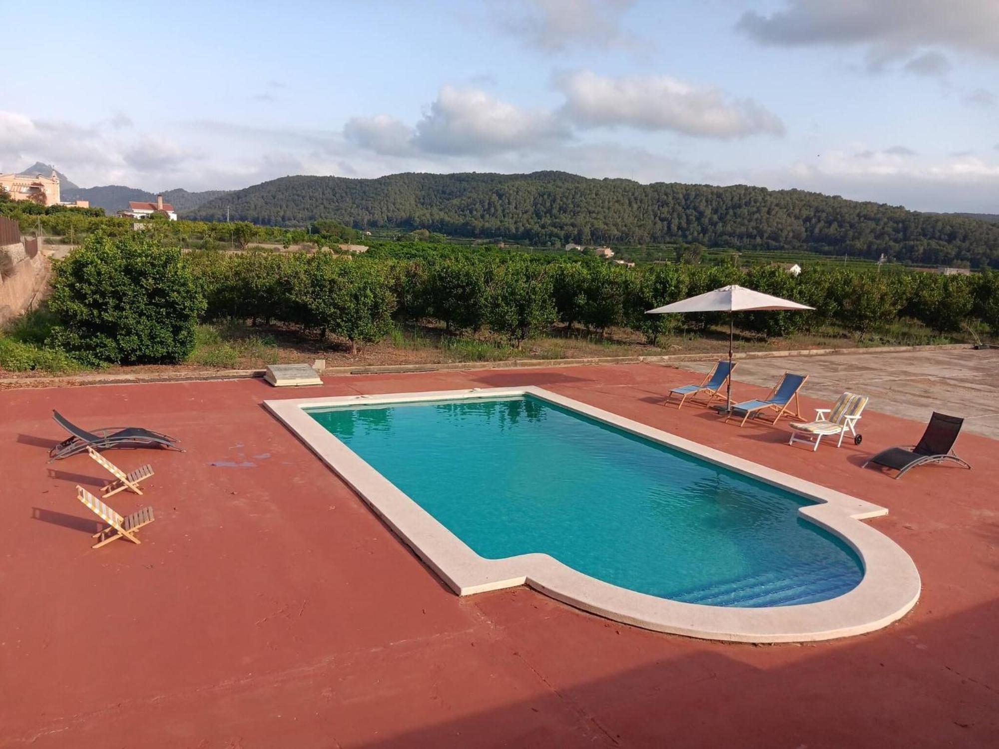Casa Magnolia, A Rural Paradise House With Pool Alzira Exteriör bild