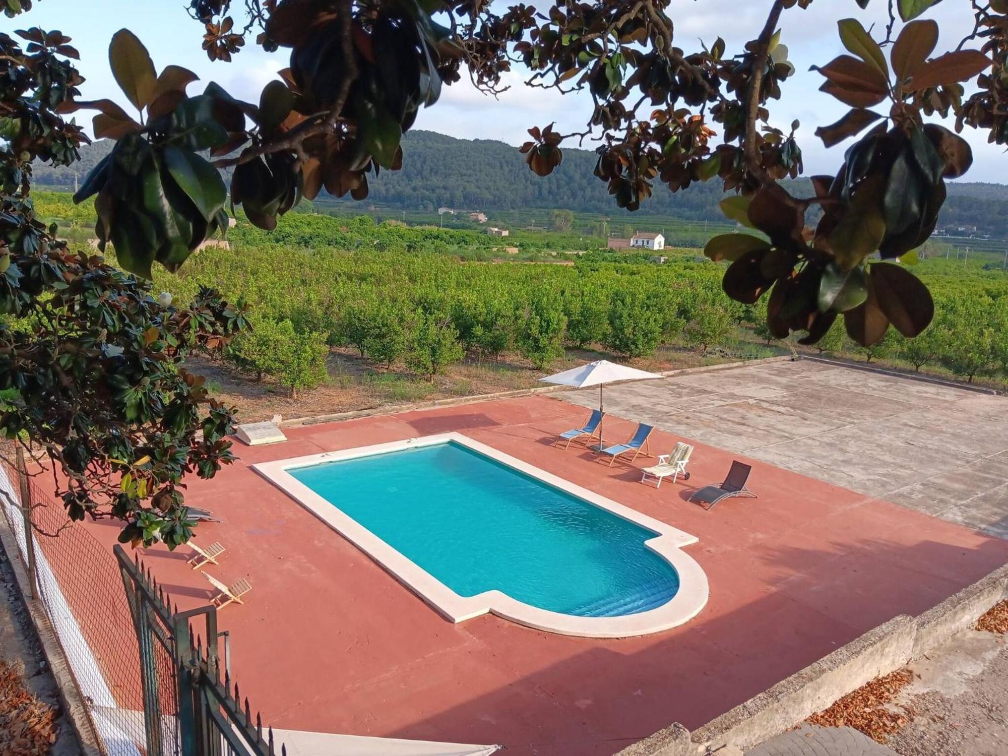 Casa Magnolia, A Rural Paradise House With Pool Alzira Exteriör bild